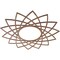 Ekena Millwork Eleanor Wood Fretwork Pierced Ceiling Medallion, Walnut, 28"OD x 10 3/4"ID x 3/8"T CMWP28X28X0375EAWA - alternate 4